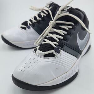 Nike Air Visi Pro 5 653772-100 Women's Size 10 Black White Silver Sneakers